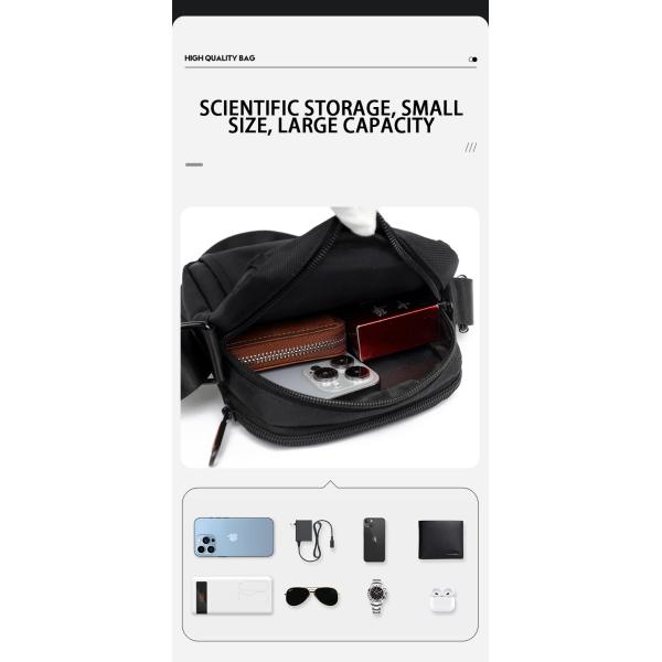 Men's Casual Messenger Bags Custom Logo Shoulder Bags