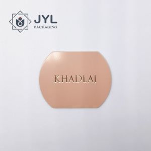 China 0.5mm Embossed Metal Name Plates Matte Hot Stamping Adhesive wholesale