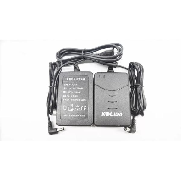 Black Origin Battery Charger , Large Capacity Battery Charger For Kolida Theodolite