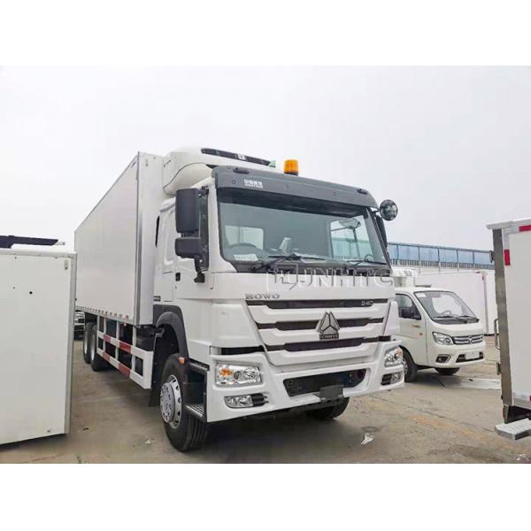 Sinotruk Howo Refrigerator Shipping Containers 6x4 Refrigerated Truck 20 Ton