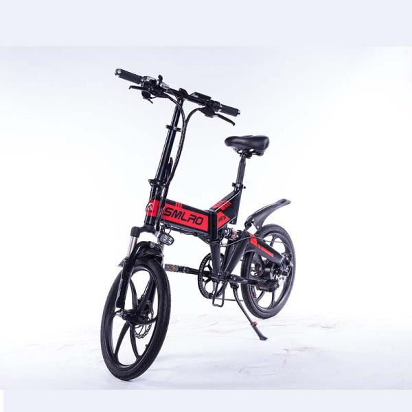 Durable 7 Speed Collapsible E Bike Removable Battery 20 Inch 350W Motor