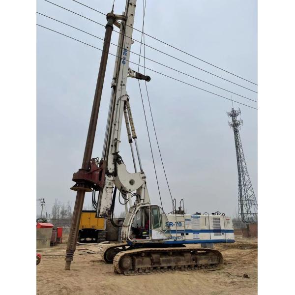 2011 High Efficiency Used Portable Drill Rig Maximum 2.5m Drilling Diameter