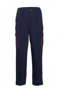 China Polyester / Cotton Pant Workwear With Two Baggy Patch Out-seam Pocket wholesale