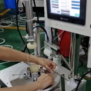 China PLC Controlled Medical Tube Coiling Packaging Machine Wire Guide Sleeve Coiling Machine on sale