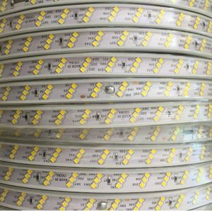 SMD2835 120D 180D 220-240V 100m/Roll High Voltage LED Strip 3000K 4000K 6000K
