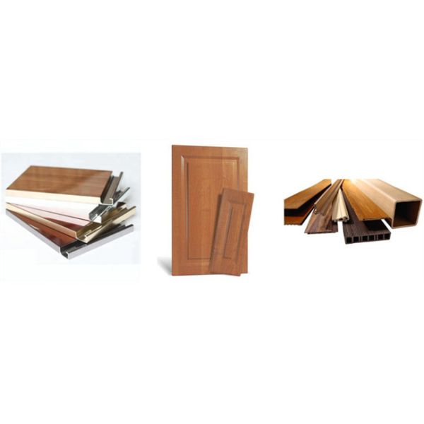 Durable Wood Grain Self Adhesive Film Roll 100-400m Length For Wrapping