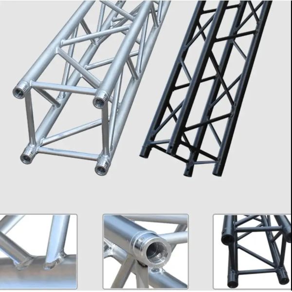 Spigot 6082-T6 Aluminum Lighting Truss 520*760mm Lightweight For Event