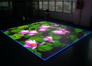 China P4.81mm 500×500mm Dance Floor Led Screen For Night Club Stage Disco wholesale