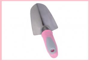 China best Pink plastic handle stainless steel short spade garden wholesale