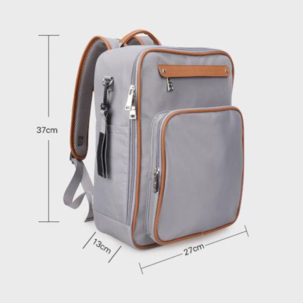 Multifunctional Baby Bag Waterproof Travel Backpack Business Shell Mummy Diaper Bag With Stroller Strap For Mom&Dad