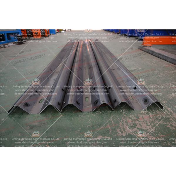 20 Station 1.5mm Highway Guardrail Roll Forming Machine Liming