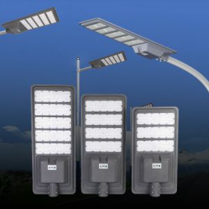 Integrated Streetlight Road Lamp 400w 600w 800w Outdoor All in One LED Solar