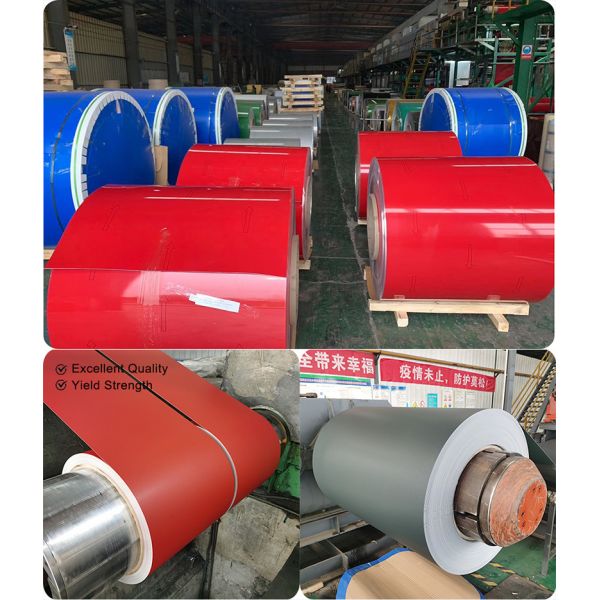 PE PVDF White Aluminum Gutter Coil Pre-Painted Color Coated Aluminum Coil Sheet