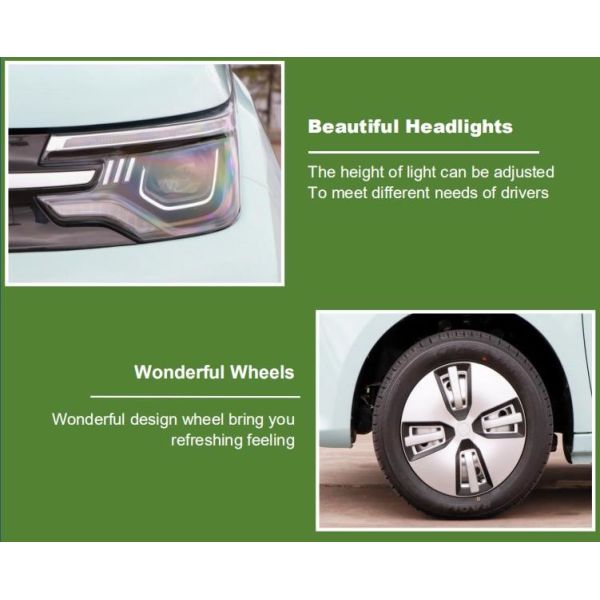 25 kw motor new style electric vehicle 100km/h high speed electric car made in China