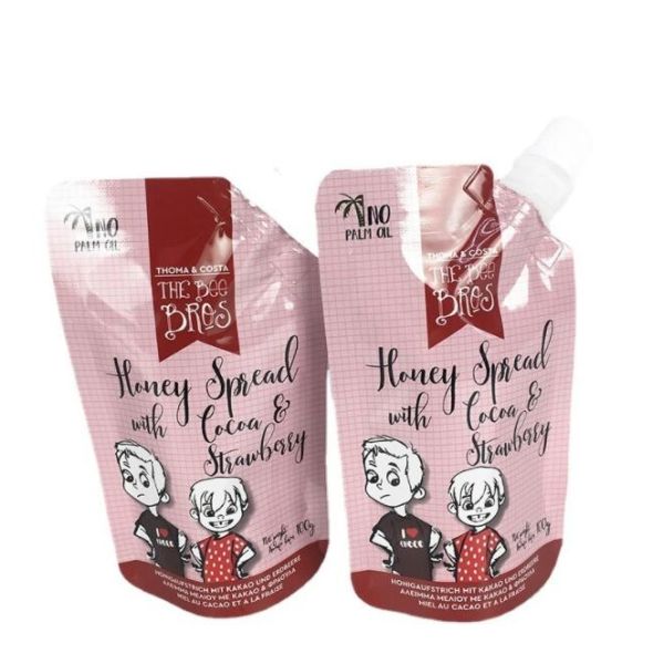 Reusable Spouted Liquid Stand Up Pouches , Customized Juice Spout Pouch