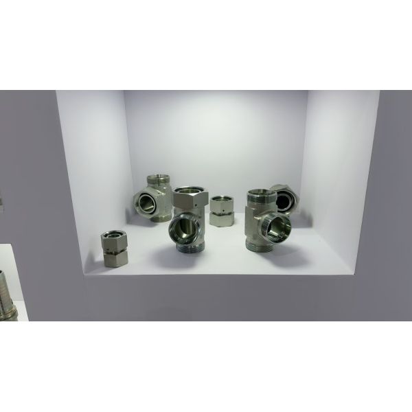 Standards Carbon Steel Hydraulic Hose Fittings For Different Size Inch And 6mm Big Oil Pipe Joint Steel Brake Line Adapters