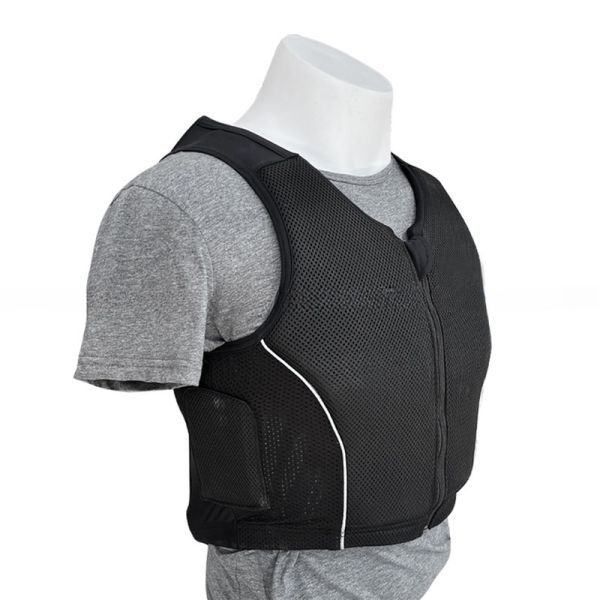OEM/ODM Acceptable Black Horse Riding Breathable Equestrian Vest Customization
