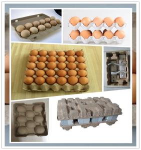 China Recycling Waste Paper Egg Tray Machine / Reciprocating Egg Paper Tray Machine on sale