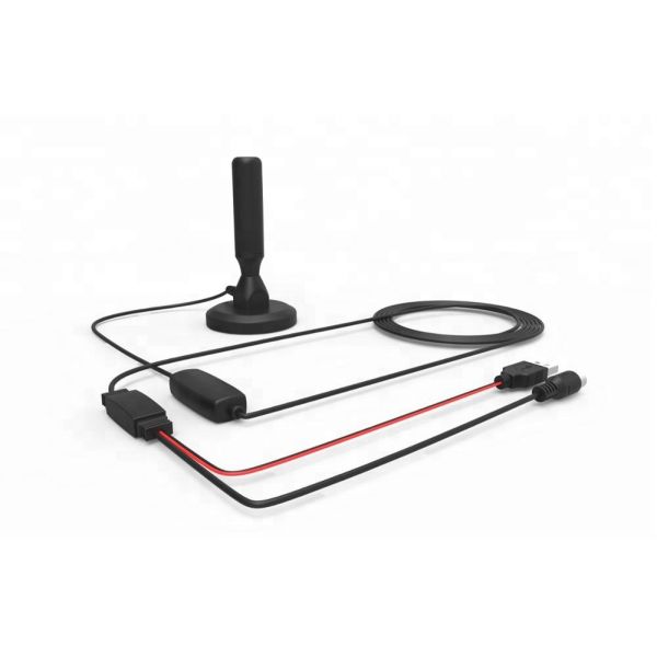 UHF TV Antenna for High Gain Reception in Cars 50 Ω Input Impendence