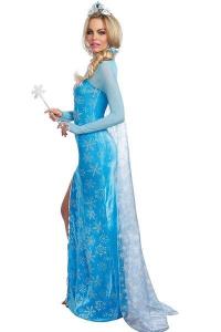 China Hollywood Ice Queen Womens Halloween Costumes , Cute Adult Princess Costume on sale