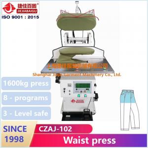 China Seat Seam Shirt Pant Press Machine 0.75kw , Automatic Press Machine For Clothes wholesale