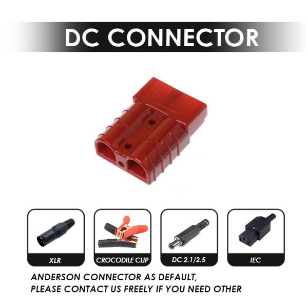 US EU AU UK AC Connector Lithium Lifepo4 Battery Charger 200-240VAC 60V 72V 80V