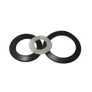 Buy cheap Shore hardness 60 filled PTFE piston rings , 100% testing PTFE fittings parts from wholesalers