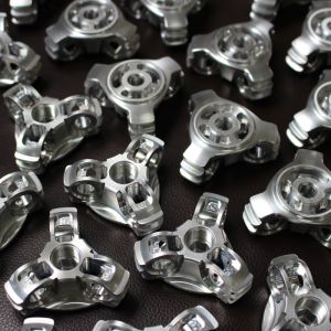 China Mechanical CNC Aluminum Machining Parts High Precision Anodizing Silver Surface Finish wholesale