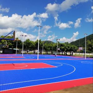 China Outdoor Interlocking Polypropylene Floor Tiles For Basketball Tennis Court wholesale