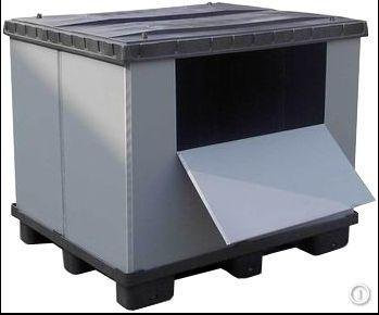 China Waterproof Folding Plastic Boxes Washable Recyclable Folding Storage Containers wholesale
