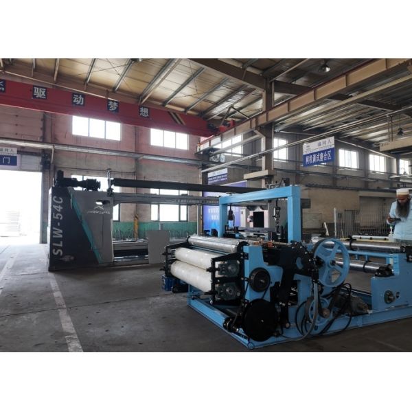 High Output 1600D Wire Mesh Loom Machine Durable Heavy Duty 2.2kw