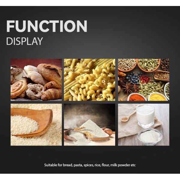 PET NY Visual Window Plastic Bags With Zipper Nuts Almond Dry Fruit Packaging Bags