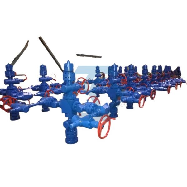 API Oilfield Wellhead Equipment High Preaaure Oil Christmas Tree Assembly For Oil And Gas Drilling