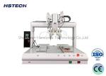 Advanced Dual-Table Soldering Machine with Dual Soldering Irons for Precision