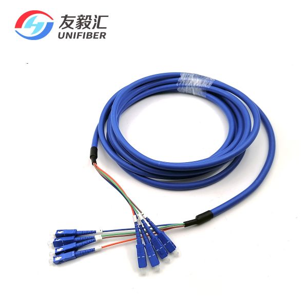 G652D Double Sheathed SC/UPC-SC/UPC Armored Patch Cord