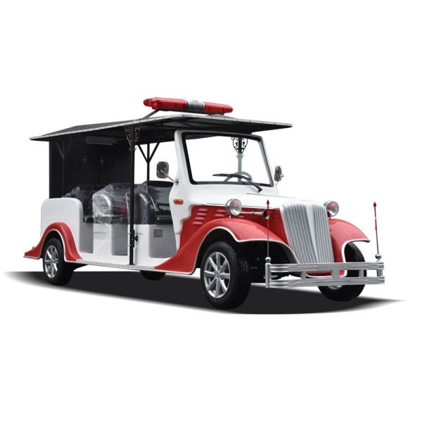 Classic Type Electric Patrol Car And Fire Fighting Vehicle for Eight Passengers