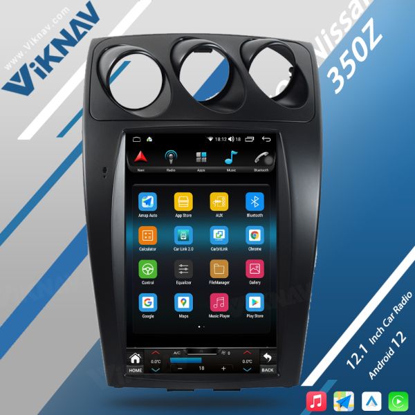 Aftermarket Car Aftermarket Auto Radios System For Nissan 350Z Z33 2002-2007 Stereo