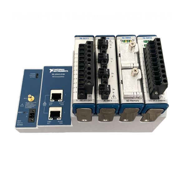 Customized Ni Cdaq 9185 4 Slot Precise CompactDAQ Ethernet Chassis With TSN Technology