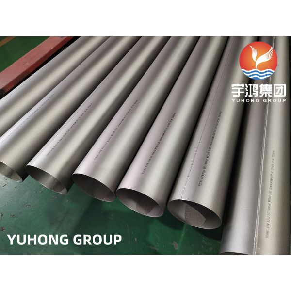 ASTM B514 UNS N08810 Nickel Alloy Steel Welded Round Tube For Boiler