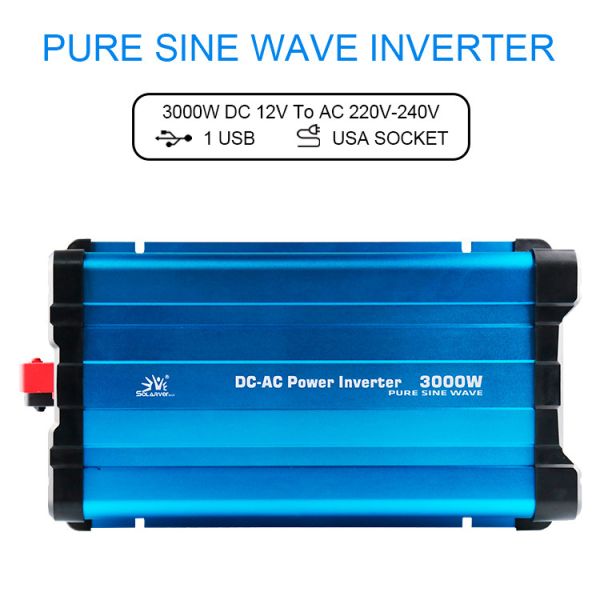 3000w Off Grid high frequency pure sine wave inverter 24v 230v 50hz