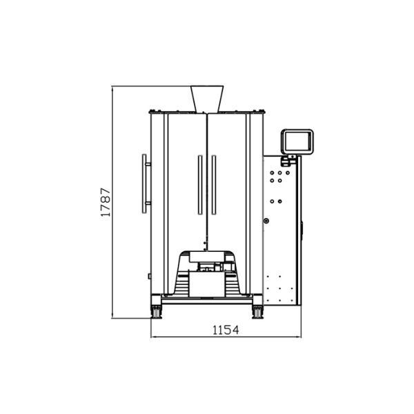 Double Motor Vffs Packaging Machine