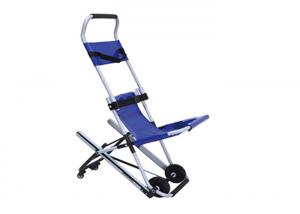 China Aluminium Foldable Stair Climbing Walker Manual Stair Chair Stretcher With Track on sale