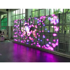 China 3840HZ Practical Transparent LED Wall , Multiscene See Through LED Panel wholesale