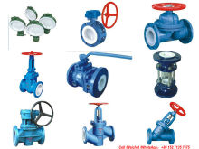 PTFE / F4 Lined Butterfly Valve (Ball Valves CS/F46, D371F4-16C, Pneumatic Q641F46-16C) for Chemical Acid Tank