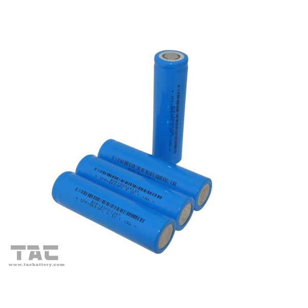High Power LFP battery/18650 3.2V Lifepo4 Battery 1100mah For Electric Cars