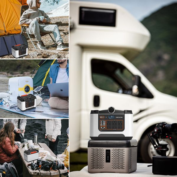 AC DC 180000Mah 700W Power Bank Generator LED Light For CPAP