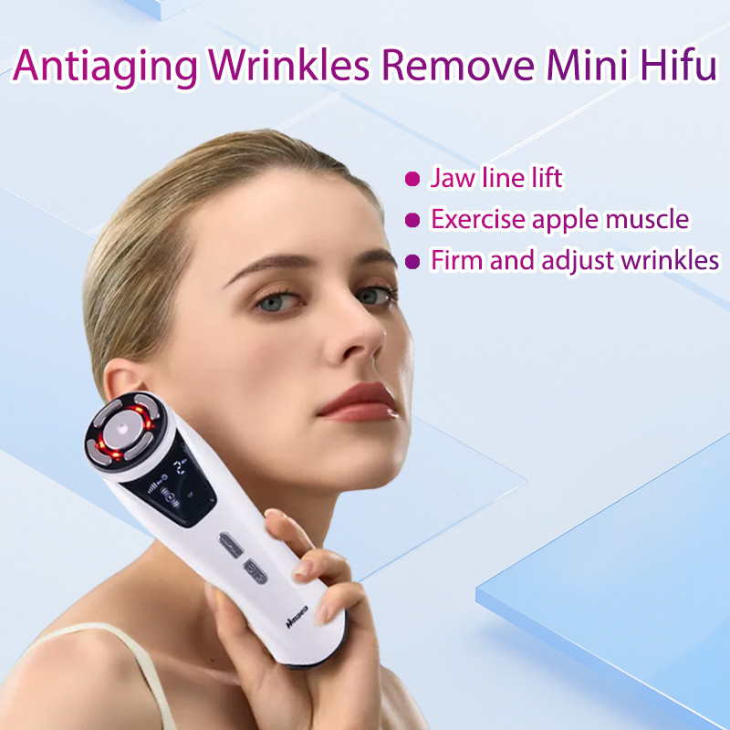 Facial Tightening Massager Anti Aging Skin Care Face Lifting Mini Hifu Machine
