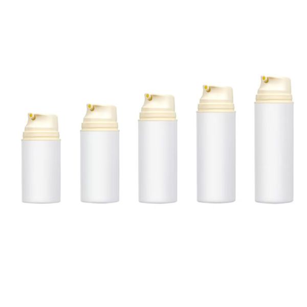 Customized Color PP Airless Pump Bottle with Vacuum Pump for 100% Evacuation and Durable Lightweight Design