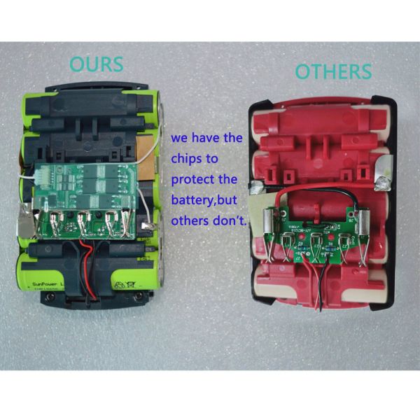 18V 3A Lithium Ion Power Tool Battery Pack Cordless For BOSCH BAT