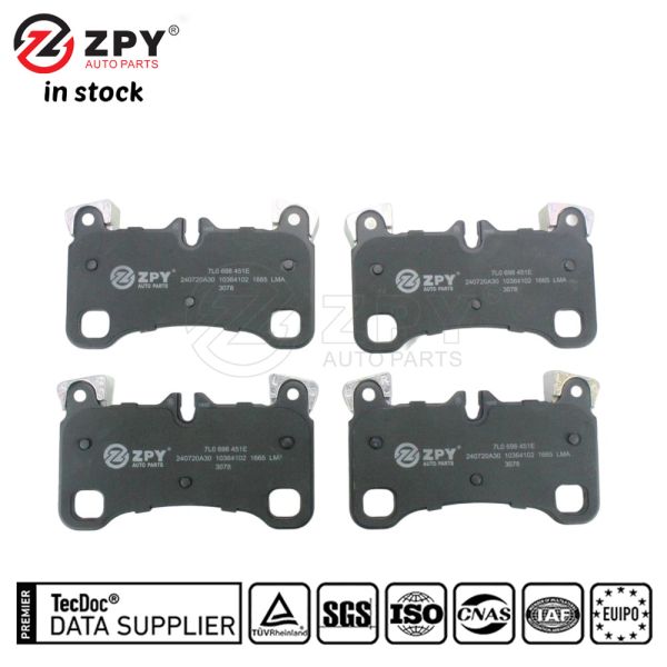 ZPY Rear Disc Brake Pads for Audi VW Porsche Q7 Touareg 4L